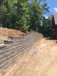 retaining wall sevierville